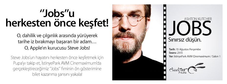 Jobs Filmi Galası Pupa Apple